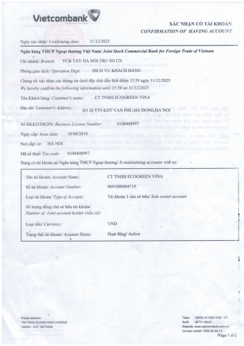 Xác nhận tài khoản